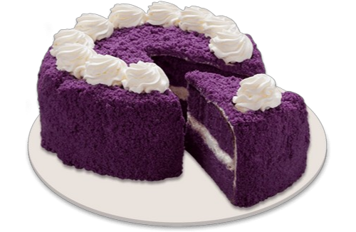 Ube Chiffon Cake